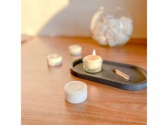 Tvoja Sviečka Sklenený svietnik na čajovú sviečku 1 ks