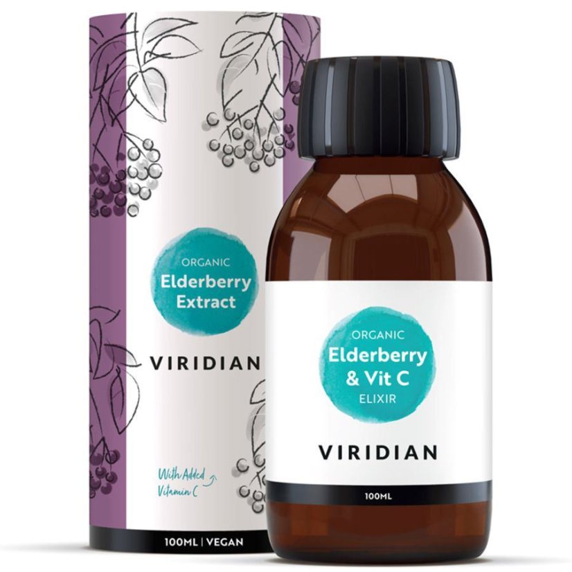 Viridian Bio bezinkový extrakt + Vitamin C 100 ml