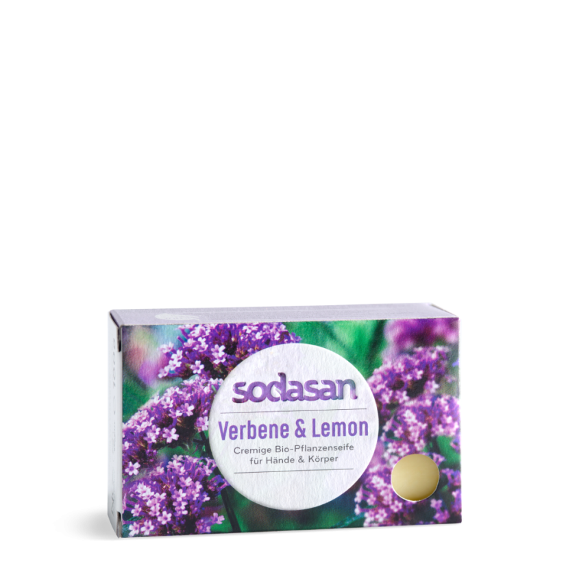Sodasan tuhé mydlo verbena a citrón 100 g