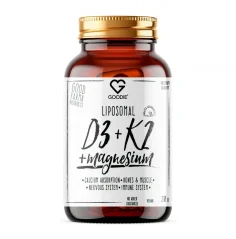 Goodie Liposomální Vitamin D3, K2 a Magnesium 30 kapslí