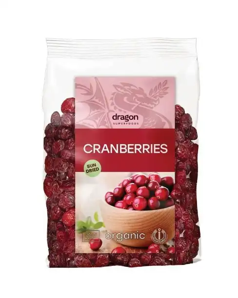 Smart Organic Bio brusinky s jablečnou šťávou 100 g