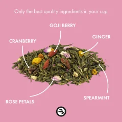 Alveus Bio prémiová směs zeleného čaje  Beauty 100 g