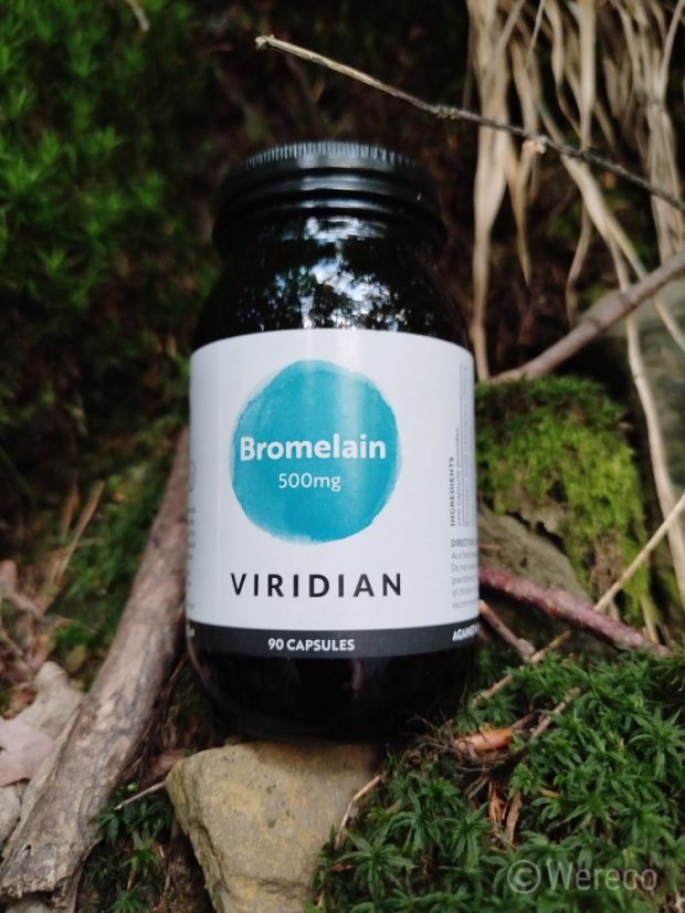 Viridian Bromelain 500mg 90 kapsúl