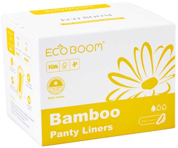 Ecoboom Bambusové slipové vložky 30 ks