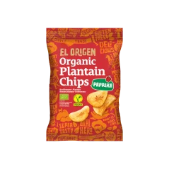 El Origen BIO plantainové chipsy paprika 80g