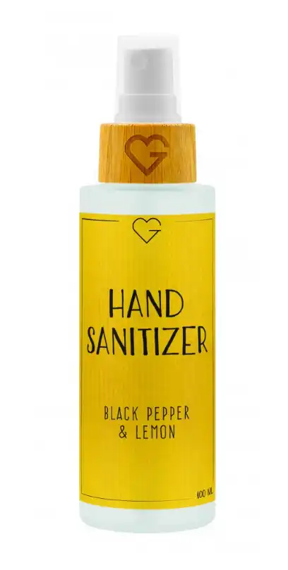 Goodie Dezinfekcia na ruky čierne korenie a citrón 100 ml Goodie Dezinfekcia na ruky čierne korenie a citrón 100 ml