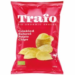Trafo Bio Vrúbkované chipsy 125 g