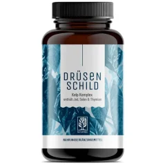 Naturtreu Kelp komplex pro štítnou žlázu jód a selen 180 vegan kapslí