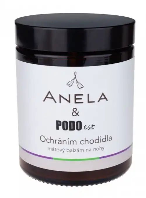 Anela a Podoest Mätový balzam na nohy Ochránim chodidlá - objem: 50 ml