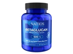 NATIOS Betaglucan, Betaglukany s Camu Camu, 500 mg, 90 veganských kapslí