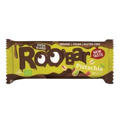 Roo'bar BIO Pistáciová tyčinka s kakaem 30 g