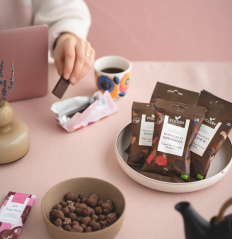 Foodin zázvor v bio raw čokoládě BIO 80 g