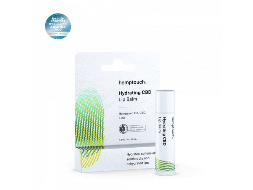 Hemptouch Hydratačný balzám na pery s limetkou 4,5 ml Hemptouch Hydratačný balzám na pery s limetkou 4,5 ml