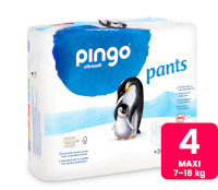 Pingo pants ekologické kalhotkové plenky vel. 4 Maxi (7 - 18 kg) 30 ks