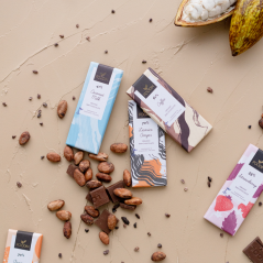 Foodin Raw vegan hořká čokoláda s mátou peprnou 70%, Bio, bez přidaného cukru 40g