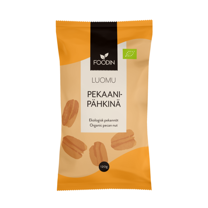 Foodin pekanové ořechy BIO 120 g