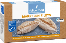 Followfood Filety makrely vo vlastnej šťave 125 g