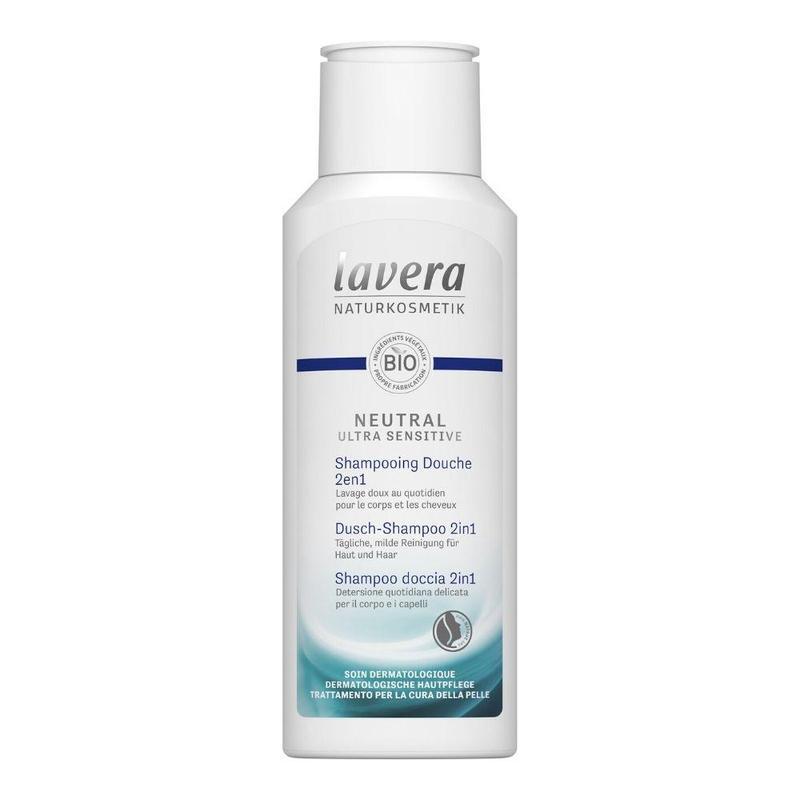 Lavera sprchový šampon na tělo a vlasy 2v1, Neutral ultra sensitive 200 ml