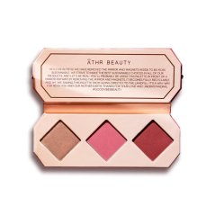 Aether Beauty Multifunkční paletka na tváře Crystal Charged Cheek RUBY