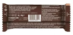 Roo'bar bio mandľová proteínová tyčinka v čokoláde 40 g