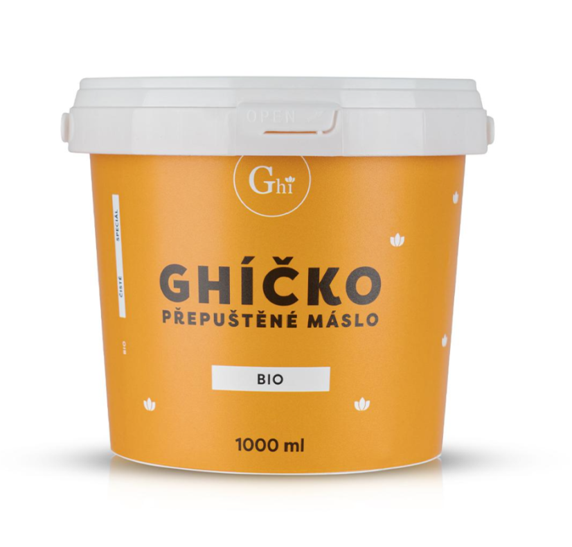 Ghí Bio Ghí prepustené maslo - objem: 1000 ml
