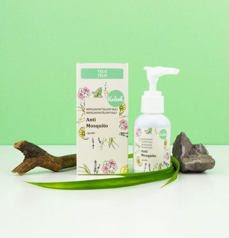 Kvitok Repelentní olej Anti-Mosquito 50 ml