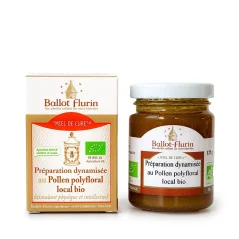 Ballot-Flurin Cure® med s organickým lokálnym polyflorálnym peľom 125 g min.trv. 01/2026