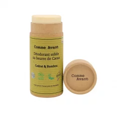 Comme Avant Bio deodorant bezsodý s hořčíkem bambus a cedrát 60 g