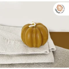 Tvoje svíčka Svíčka dýně ze včelího vosku