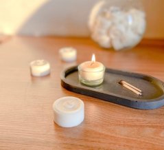 Tvoja Sviečka Čajová sviečka sójová bezobalová 1 ks