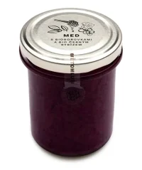 Květomluva pastovaný med s bio borůvkami a bio černým rybízem 250 g min.trv. 09/2025