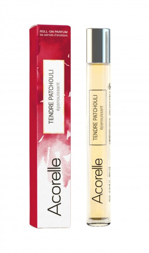 Acorelle Bio Dámská parfémová voda Tendre Patchouli - objem: 10 ml Roll-on