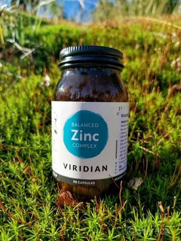 Viridian Zinok komplex 90 kapsúl