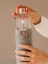 Equa skleněná láhev s plstěným obalem Mismatch Rose Gold 750 ml