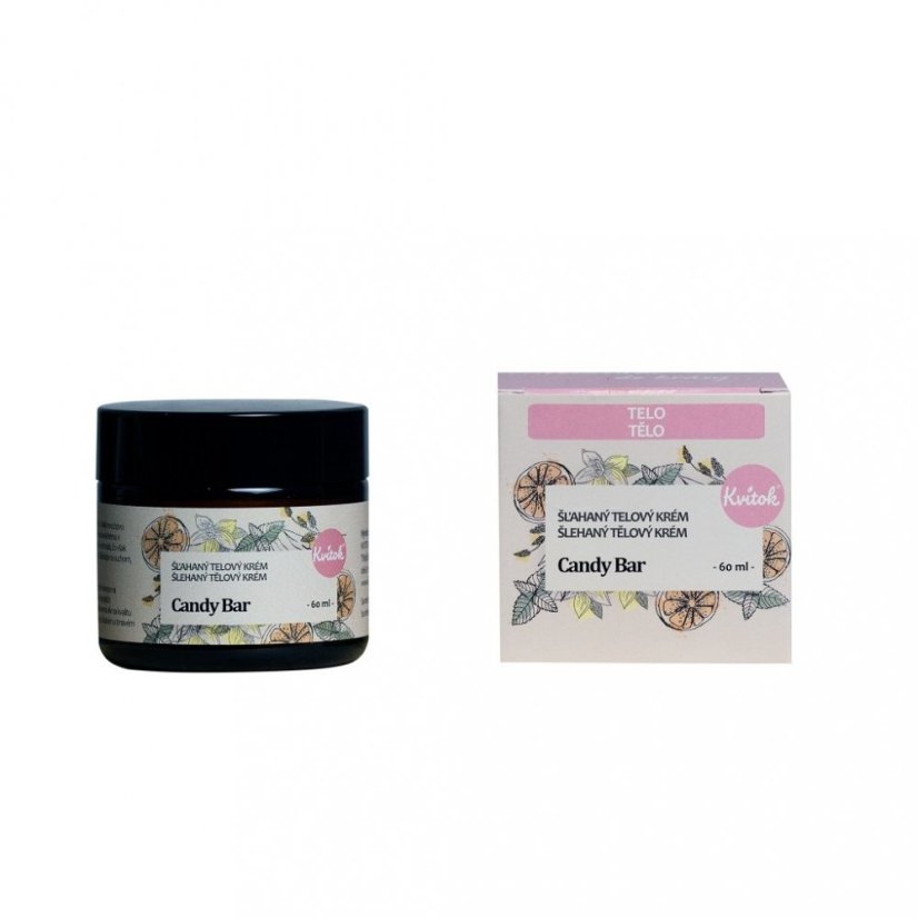 Kvitok Šľahaný telový krém Candy Bar 60 ml