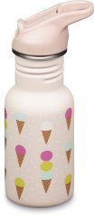 Klean Kanteen Detská nerezová  fľaša Kid Classic Narrow Ice Cream 355 ml
