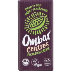 Ombar Bio Raw Centres Pistácie Čokoláda 70g