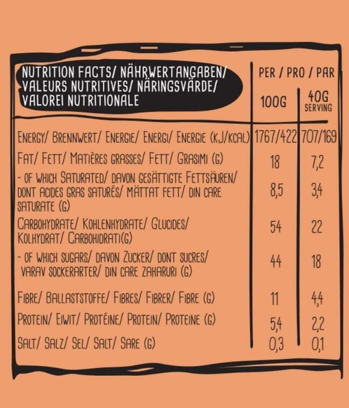 Rookies sušenka Jablko se skořicí Bio 40g