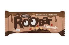 Roo´bar bio mandlová tyčinka v čokoládě 30 g