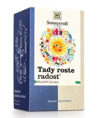 Sonnentor Bio porcovaný bylinný čaj Tady roste radost 27 g