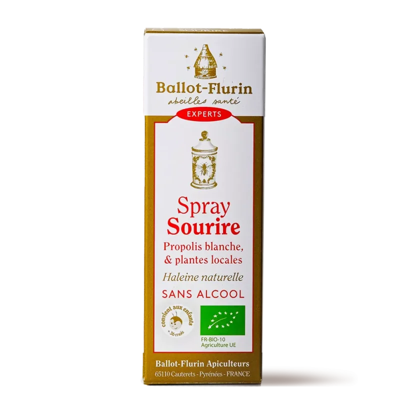 Ballot-Flurin Sprej pre svieži dych s bielym propolisom bez alkoholu 15 ml