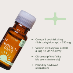 Trime Kids dětská řada DHA a D3+K2 60 dávek