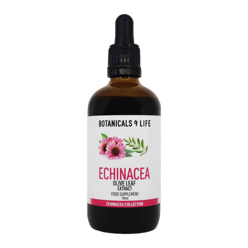 Botanicals 4 Life Bylinná tinktura z extraktů echinacey a olivových listů 100 ml Botanicals 4 Life Bylinná tinktura z extraktů echinacey a olivových listů 100 ml