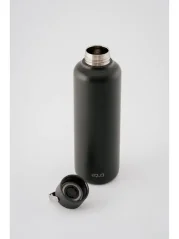 Equa termoska z nerezové oceli Timeless Thermo Dark láhev 1000 ml