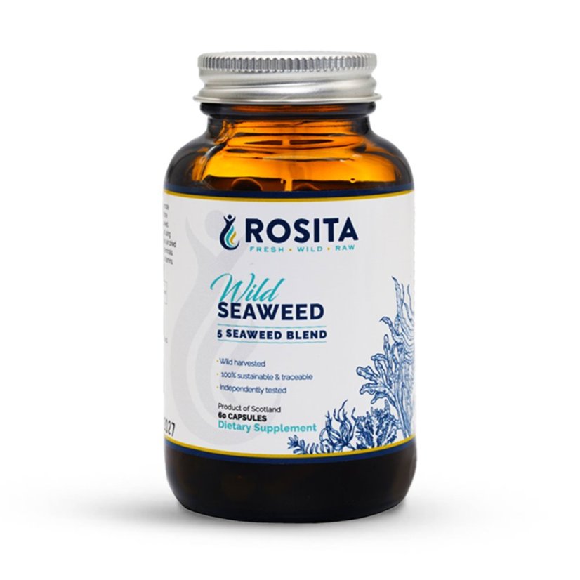 Rosita 5 Seaweed Blend-Zmes morských rias 60 kapsúl