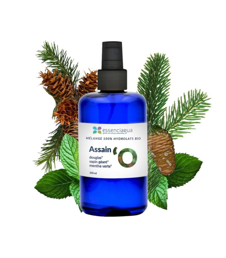 Essenciaqua bio Zmes hydrolátov Assain'O pre problematickú pleť 250 ml