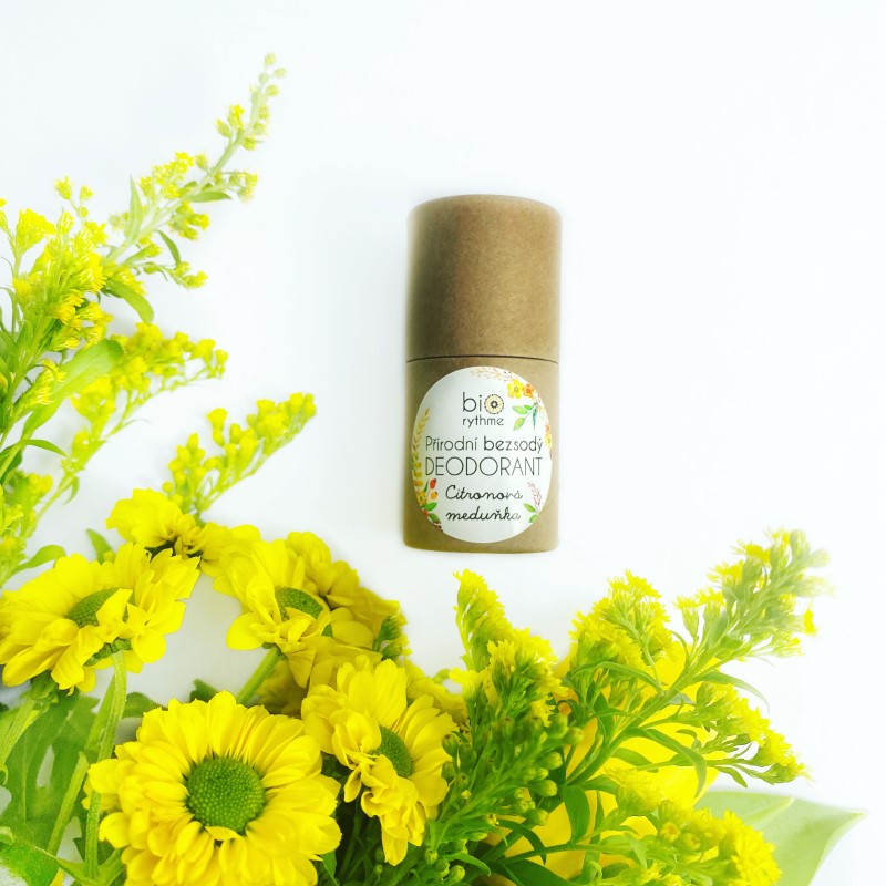 Biorythme prírodný bezsodý dezodorant Citrónová medovka - typ obalu: plastový 35 g