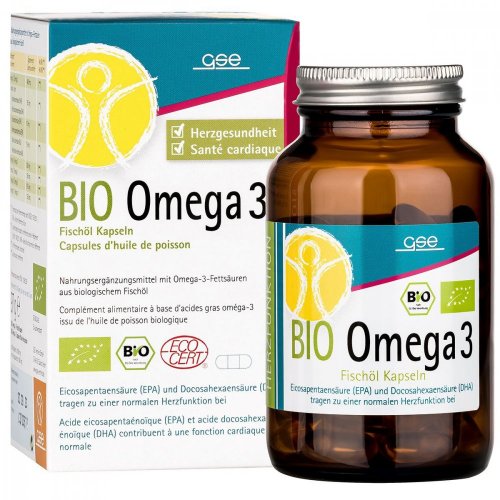 GSE Bio Omega 3 ze pstruha duhového 90 kapslí