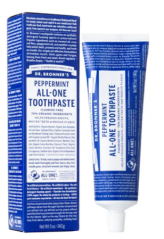 Dr. Bronners zubná pasta peppermint 140 g
