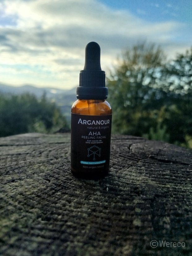 Arganour AHA peeling na tvár s kaviárovým citrusom 30 ml